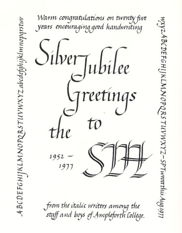 Example of Italic Handwriting