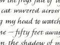Example of Italic Handwriting
