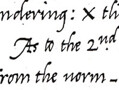 Example of Italic Handwriting