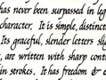 Example of Italic Handwriting