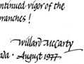 Example of Italic Handwriting